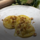 Raviolo ripieno di cavolfiore